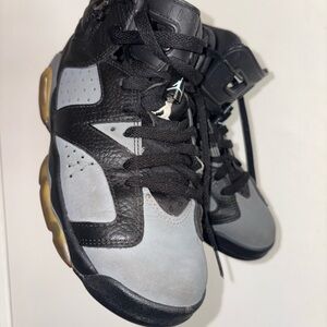 Black and Gray Sneakers